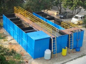 Large Capacity MBR Membrane Biological Reactor Module for Sewage <b>Waste</b> Water Treatment Reinforced PVDF Material Core PLC <b>Pump</b> - Product Image 3