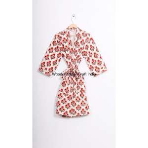 Couverture longue en coton pur 100 % faite à la main pour femmes élégantes, matelassée, pour l'hiver, le printemps et l'automne, broderie florale multicolore - Product Image 6