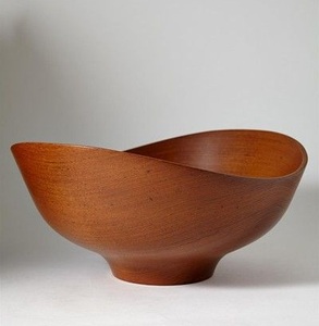 Tazón de Madera de Acacia para Servir en Campamentos, Hecho a Mano, Ecológico, con Acabado Natural, para Servir Alimentos y Aperitivos en el Hogar y Hoteles - Product Image 3