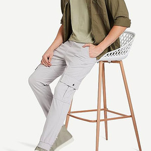 กางเกงจ็อกเกอร์ผู้ชายไซส์ใหญ่ สำหรับกิจกรรมกลางแจ้ง ชุดออกกำลังกาย ผ้าฝ้าย 100% - Product Image 3