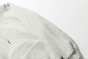 Fabricante personalizado Shoodie Boxy Fit Hombre Ropa Sudadera ácido lavado Puff estampado desgastado en relieve lavado recortado Sudadera con capucha hombres - Product Image 3