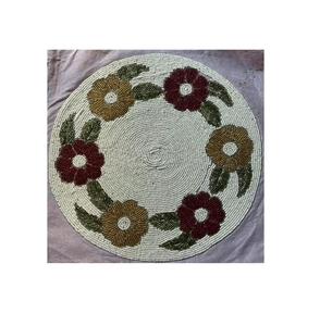 Napperons et chemins de table en perles de ferme antiques Tapis décoratifs faits à la main pour la salle à manger et la décoration intérieure Accessoires personnalisables - Product Image 3