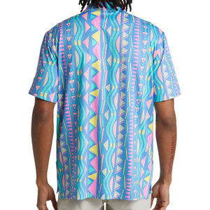 Slim Fit adultos uso al aire libre hombres sublimación Polo camisa 2025 nuevo estilo sublimación Polo Camiseta con cuello vuelto - Product Image 2