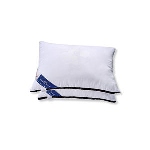 OEM Bed <b>Pillows</b> Latex Cotton Construction <b>Neck</b> <b>Support</b> Solid Visual Style High Quality Factory Direct Custom Design - Product Image 4