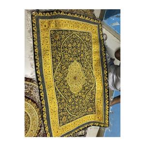 Best Quality Colorful <b>Wall</b> Hanging <b>Carpet</b> with Gemstone Motifs Handcrafted Decor for Living Room Ambiance from Indian Supplier - Product Image 1