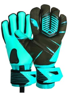 Gants de gardien de but de football professionnel personnalisables en latex respirant pour le football en plein air produit entièrement personnalisé - Product Image 1