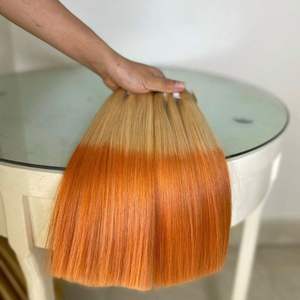 Échantillon gratuit de paquets de cheveux humains crus 100%, vendeur de cheveux péruviens vierges en gros, cuticules brutes alignées - Product Image 4