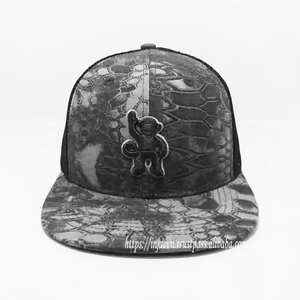 Casquette de camionneur en tissu de coton respirant à 6 panneaux personnalisée Casquette de sport élégante pour jeunes adultes Style Hip Hop Fabriqué à la main Vietnam - Product Image 1