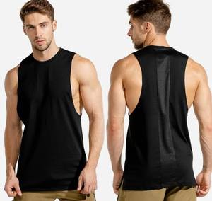 Men's Casual Fitness Breathable Slim Sports Summer <b>Sleeveless</b> Tank <b>Top</b> 100% Cotton Quick Dry Gym - Product Image 3