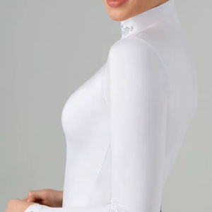 Combinaison de couche de base équestre pour l'équitation Couverture complète Évacuation de l'humidité Protection contre le froid en spandex confortable - Product Image 1