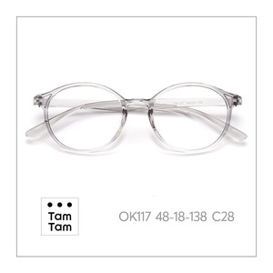 TamTam Blue Light Blocking T-GREY C28 TR90 Gafas de sol Monturas de anteojos para mujer Hecho en Corea - Product Image 2