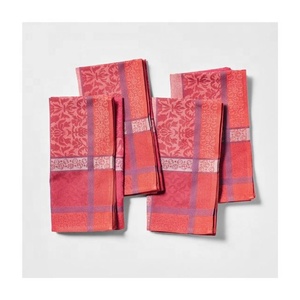 Algodón marrón y lino con parte inferior con borlas engrosada nueva toalla de té China juego de servilletas de té Kung Fu perfecto para fiestas de boda - Product Image 5