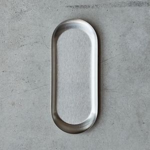 Bandeja de servicio de acero inoxidable resistente con base fuerte ideal para buffet que sirve fiestas de catering restaurantes hoteles - Product Image 1