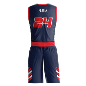 Conjunto de uniforme de baloncesto sublimación personalizada, camisetas reversibles transpirables, pantalones cortos de verano BSCI para hombres de talla grande para deportes de verano - Product Image 6