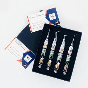 ชุดแหนบต่อขนตาความแม่นยำสูง วัสดุญี่ปุ่น ยี่ห้อ Somofy Enterprises ผลิตจากสแตนเลสอย่างยั่งยืน - Product Image 1