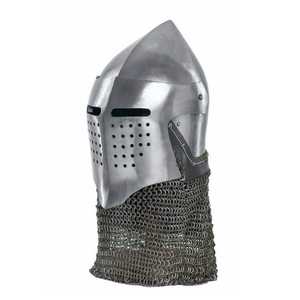 Handcrafted Vintage-Style Steel Brass Helmets <b>Engraved</b> Decor for Medieval Collections Add Timeless Elegance to Your Space - Product Image 2