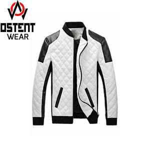 Chaqueta de bombardero de manga larga para hombre y mujer hecha a medida al por mayor, cortavientos con soporte de color sólido, tela de lona cálida, superventas - Product Image 2