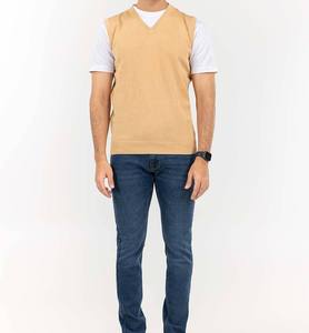 Pull-over solide en tricot torsadé pour hommes, tissu chaud et doux, laine, manches longues, pull décontracté et respirant - Product Image 3