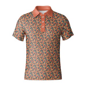 Polo de Golf para Hombre, Poliéster y Elastano, Absorbe la Humedad, Transpirable, Ropa Deportiva de Alto Rendimiento, Directo de Fábrica en Vietnam - Product Image 1