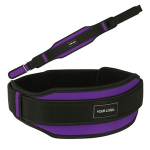 เข็มขัดพยุงเอวนีโอพรีนสำหรับฝึกออกกำลังกายฟิตเนสแบบนุ่มทนทานปรับแต่งได้ - Product Image 3