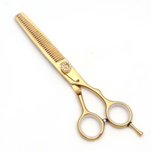 Tijeras de corte de pelo de acero 440C, herramientas profesionales de peluquero, tijeras de pelo de salón afiladas, accesorios para peinados - Product Image 1