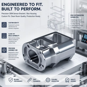 Automotive-Sensorhalterung Elektromechanisches Gehäuse Kundenspezifische OEM-Metallspritzguss Vakuumsinterung Pulvermetallurgie - Product Image 1