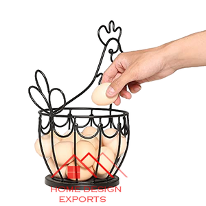 อุปกรณ์เสริมชั้นวางไข่3ชั้นวางบนโต๊ะสีดำ - Product Image 2