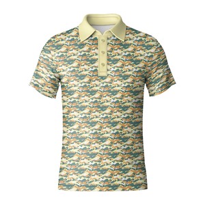 Lightweight Men's Golf Polo Shirt Moisture-Wicking Performance Activewear Custom Logo Bulk Vietnam - Product Image 1