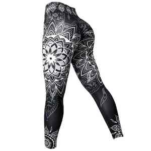 Leggings de Yoga Transpirables de Cintura Alta para Mujer, Leggings de Fitness Sublimados Personalizados de Alta Calidad - Product Image 6