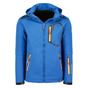 Nouveau Poignets Élastiques Hiver Spécial À Capuche Softshell Outwear Veste À Fermeture Éclair Pour Hommes Classique Veste Imperméable Avec Logo Personnalisé - Product Image 2