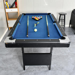 Table de <span class=keywords><strong>billard</strong></span> <span class=keywords><strong>pliable</strong></span> 3 en 1 de 6 pieds de style américain, avec pieds pliables, en stock d'usine, à vendre - Product Image 5