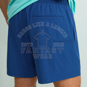 กางเกงขาสั้นชายหาดสีพื้น FANTASY WEAR OEM รุ่นใหม่ แห้งเร็ว สำหรับฤดูร้อน ได้รับการรับรองมาตรฐาน CE - Product Image 3