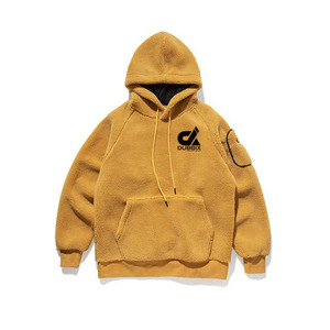 เสื้อฮู้ดแบบสวมหัวผ้าฟลีซคอตตอน 100% สไตล์สตรีทแวร์สำหรับฤดูหนาว ไซส์พลัสสำหรับผู้ชาย ลายเรียบ รับผลิตตามแบบ (OEM) เป็นมิตรกับสิ่งแวดล้อม คุณภาพสูง - Product Image 2