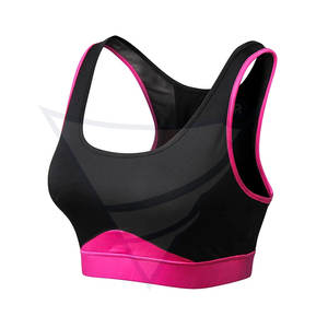 Haut pour Impact soutien-gorge de sport avec sangle réglable Compression personnalisée Fitness pour les femmes pour le Yoga respirant léger grande taille - Product Image 1