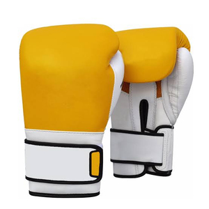 Sports Training Box Boxing glove windproof Boxing Glove Kickboxing <b>Lace</b> up Punching Bag Leather comfortable Gloves for sale - Product Image 6