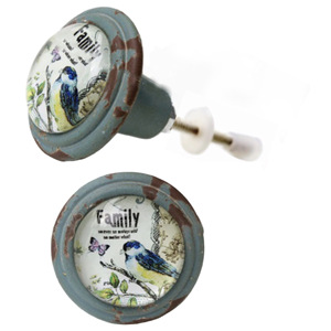 Perillas de pájaro Retro Vintage modernas de 38-40mm de alta calidad de fácil instalación para cocina, dormitorio, baño, sala de estar, cajones/armarios - Product Image 2