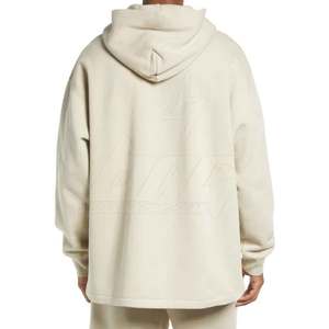 Les sweats à capuche légers à séchage rapide pour hommes portent des sweats à capuche de marque privée en coton mélangé - Product Image 2