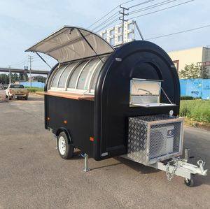 Camion mobile d'usine approuvé EPA de chariot de nourriture mobile américain d'acier de rue à vendre. - Product Image 5