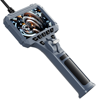 Endoscope industriel avec écran HD 1080p à double objectif, adapté à une variété d'inspections de canalisations, avec capacités de direction
