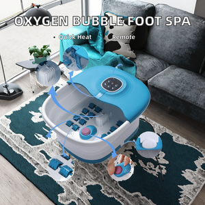 เครื่องนวดเท้าไร้สายแบบฟองออกซิเจนพร้อมรีโมท - Product Image 2