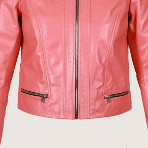 Nueva llegada chaqueta de moda de cuero de alta calidad para mujer nuevo diseño con cremallera Fly Casual manga larga prendas de vestir exteriores femeninas - Product Image 3