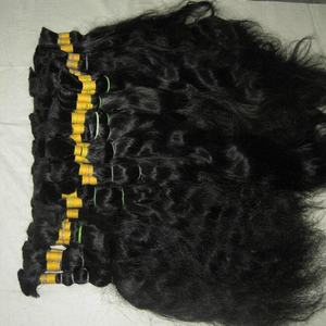 Extensiones de cabello virgen indio de lujo Paquetes de tejido de peluca natural Cierres dobles al por mayor - Product Image 2