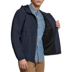 Ensemble court d'été pour hommes veste à capuche deux pièces coupe-vent en nylon survêtements veste coupe-vent - Product Image 5