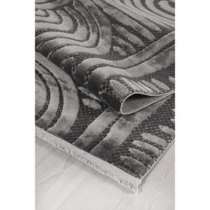 พรมแอนทราไซต์ BY044พรมปูพื้นแบบนุ่มขนาด80x150ซม. - Product Image 2