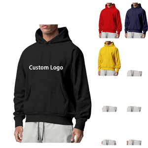 Sweats à capuche bouffants imprimé Logo pull USA High300gsm à 500gsmstom 3D hommes impression numérique surdimensionné Long Jersey tissu tricoté - Product Image 1