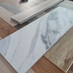 Đá hạt đá cẩm thạch nhìn SPC bấm vào sàn trong nhà 300x900mm chất lượng cao 4mm-7mm chống thấm nước chống trượt 3D thiết kế mô hình - Product Image 1