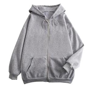 Veste à capuche en polaire légère et chaude pour homme, fermeture éclair longue, poches, motif uni, coupe régulière, imperméable - Product Image 5