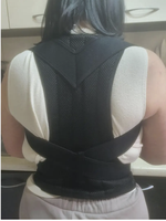 Entraîneur de posture réglable pour adultes Alignement lombaire de la colonne vertébrale Correcteur de soutien du dos Dispositif d'entraînement de la taille de la clavicule