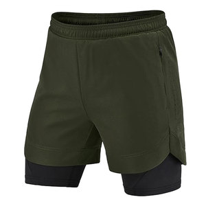 Shorts Deportivos Transpirables de Alta Calidad al por Mayor, Ecológicos, con Forro Interior Anti-Rozaduras, de Secado Rápido y Cintura Alta - Product Image 3