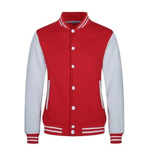 Unisex High Quality Sport Winter Varsity Jacket Custom Baseball Outerwear with Stand Collar Button Lettermen Wholesale - Product Image 4